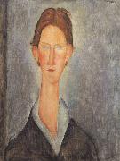 Amedeo Modigliani Portrait of a Student (mk39) oil painting